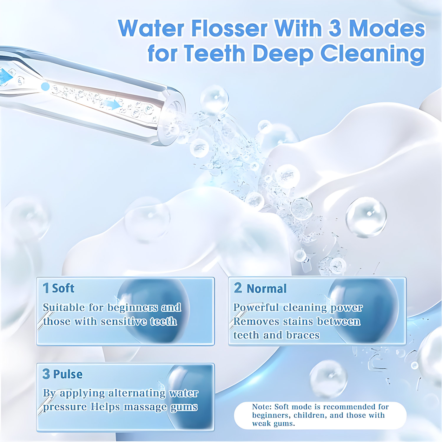 Portable Oral Irrigator USB Re - Teeth Whitening Products recension och pris