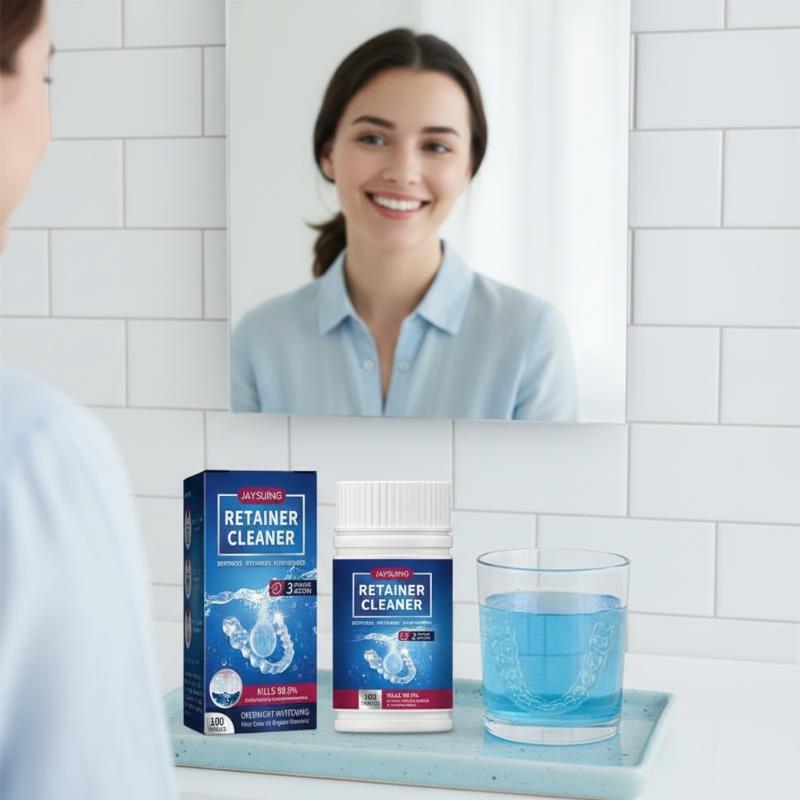 Oral Care Denture Cleaning Tab - Teeth Whitening Free recension och pris